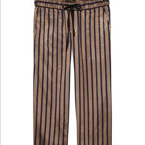 Scotch & Soda Wide Leg Striped Pants